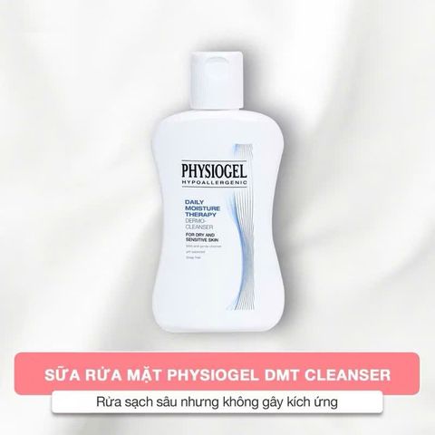 Sữa Rửa Mặt Dịu Nhẹ Physiogel Daily Moisture Therapy 150ml - Dành Cho Da Khô, Nhạy Cảm, Dưỡng Ẩm Hiệu Quả