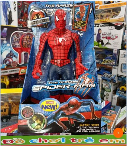 Mô Hình Siêu Anh Hùng Spider-Man Amazing Marvel Avengers 3310 - Đồ Chơi Trẻ Em, quà tặng fan Marvel tuyệt vời