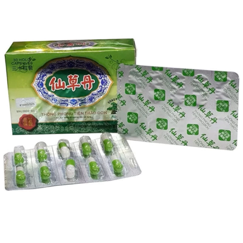 Thống Phong Tiên Thảo Đơn Hỗ Trợ Sức Khỏe Xương Khớp - Giảm Đau Nhức, Hỗ Trợ Thoái Hóa Khớp (Hộp 30 Viên)