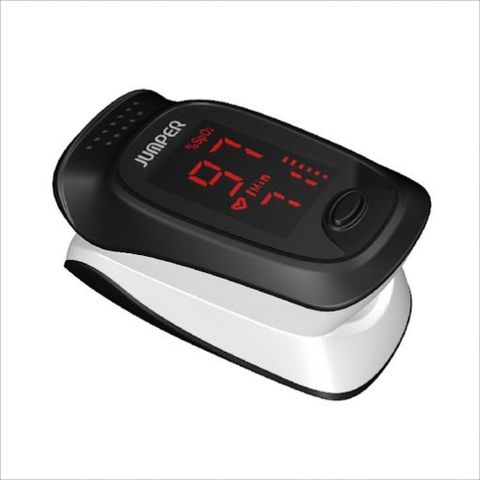 Máy đo nồng độ oxy máu và nhịp tim Jumper JPD-500D - Thiết bị LED cao cấp, cảnh báo vượt ngưỡng, bảo hành 24 tháng