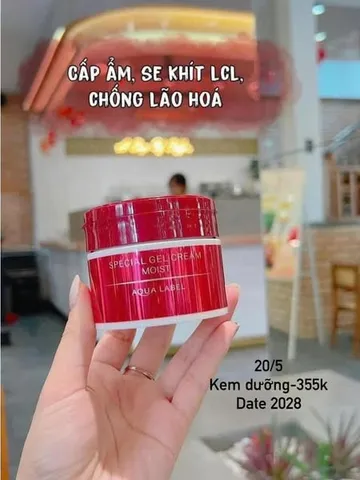 Kem dưỡng ẩm Shiseido Aqualabel Special chống lão hoá 90g