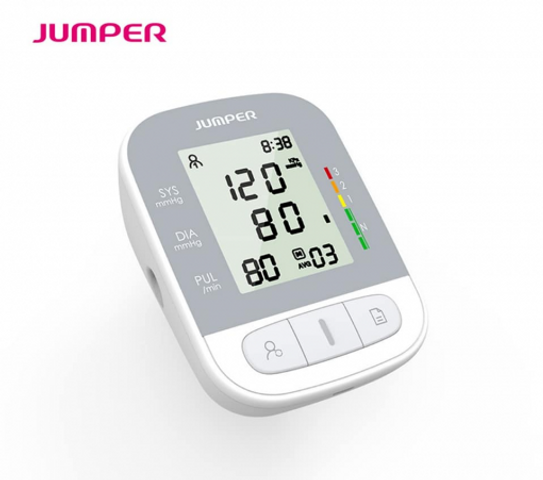 Máy Đo Huyết Áp Bắp Tay Jumper JPD-HA210 - Cảnh Báo Nhịp Tim Bất Thường, Bộ Nhớ 99 Lần, Dễ Dàng Sử Dụng Tại Nhà