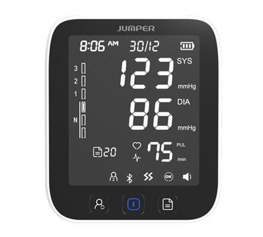Máy Đo Huyết Áp Bắp Tay Jumper JPD-HA121 (Bluetooth) - Kết Nối APP Theo Dõi Sức Khỏe, Màn Hình Lớn, Bảo Hành 60 Tháng