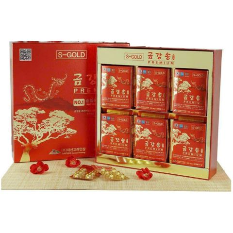 Tinh Dầu Thông Đỏ Royal Hàn Quốc Daesan Hộp 30 Viên - Giảm Mỡ Máu, Cholesterol, Tăng Cường Tuần Hoàn Máu, Thải Độc Tố