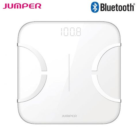 Cân phân tích sức khỏe thông minh Jumper JPD-BFS200B - Đo 14 chỉ số cơ thể, kết nối Bluetooth, màn hình LED HD, thiết kế thanh lịch