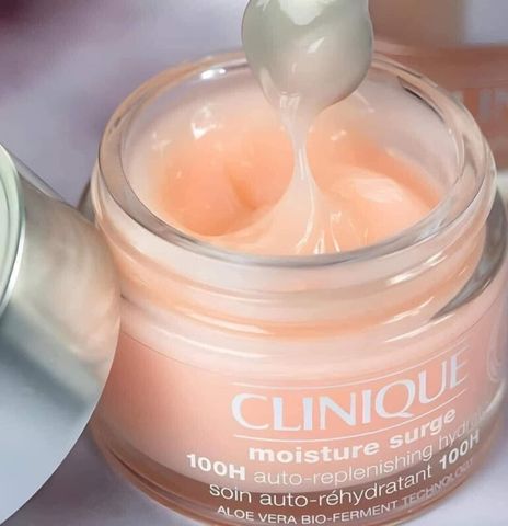 Kem Dưỡng Ẩm Clinique Moisture Surge 100h 50ml - Gel Dưỡng Ẩm Liên Tục Cho Mọi Loại Da, Thân Thiện Với Da Nhạy Cảm