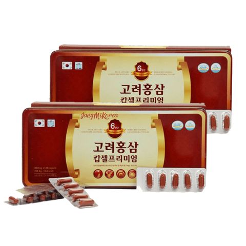 Viên uống Hồng Sâm Nhung Hươu Linh Chi Daedong 120 viên - Tăng cường sức đề kháng, bổ dưỡng từ Hàn Quốc, hỗ trợ trắng da và giảm stress