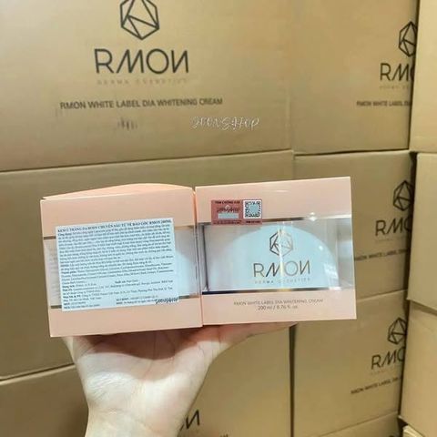 Kem dưỡng trắng da tế bào gốc Rmon White Label Dia Whitening Cream 200ml 224049