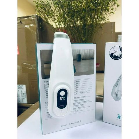 Quạt điều hoà mini đeo cổ Yangzi - 3 chế độ gió, đèn báo pin, thiết kế tiện lợi cho mùa hè nóng nực