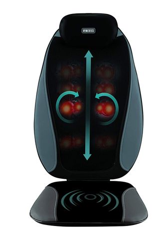 Đệm Ghế Ngồi Massage Shiatsu HoMedics MCS-380HA - Massage Nhiệt Thư Giãn Lưng Tốt Nhất Tại Nhà, Điều Khiển Dễ Dàng, Tặng Bộ Đổi Nguồn