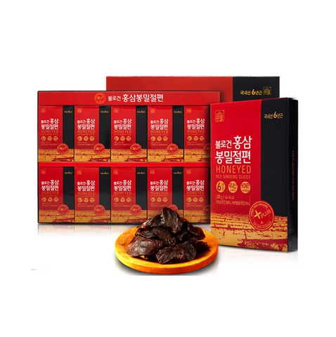 Sâm Lát Tẩm Mật Ong Daedong Hàn Quốc 200g - Tăng Cường Sức Khỏe, Bổ Dưỡng, Làm Đẹp Da, Hương Vị Ngon Miệng
