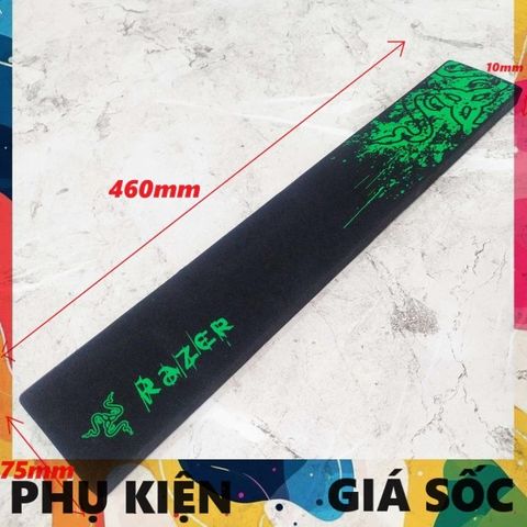 Kê Tay Bàn Phím Chống Mỏi Cổ Tay Foam Siêu Êm, Họa Tiết Độc Đáo Chống Trơn Trượt - Phụ Kiện Máy Tính 460x75x10mm