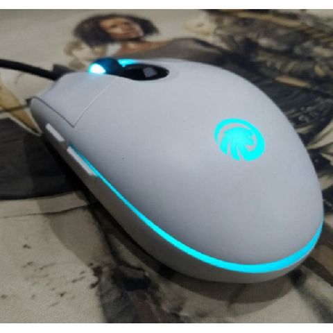 Chuột Chơi Game F102 RGB 3500DPI Fmouse - Thiết Kế Ergonomic Đen Trắng, Dễ Dàng Tùy Chỉnh, Chất Lượng Cao