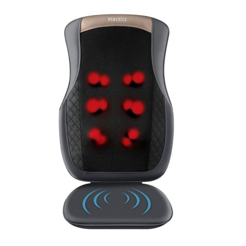 Đệm ghế massage HoMedics MCS-624HJ - Công nghệ Shiatsu Pin Sạc Di Động - Thư Giãn Toàn Bộ Lưng Tại Nhà Hay Văn Phòng