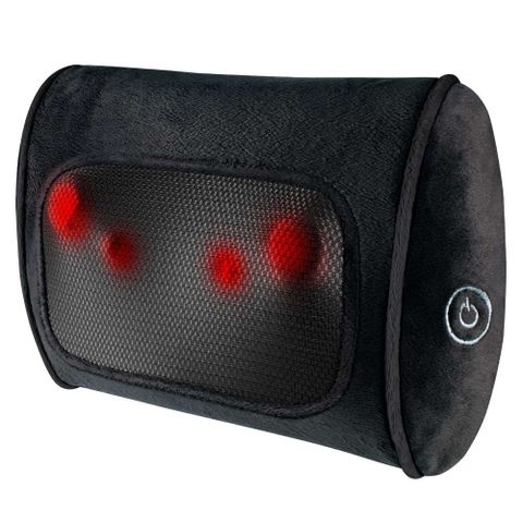 Gối Massage Shiatsu Kèm Nhiệt HoMedics SP-18HJ - Thiết Bị Massage Xoa Bóp Thư Giãn Cho Cơ Bắp, Dùng Cho Cổ, Lưng, Vai, Chân