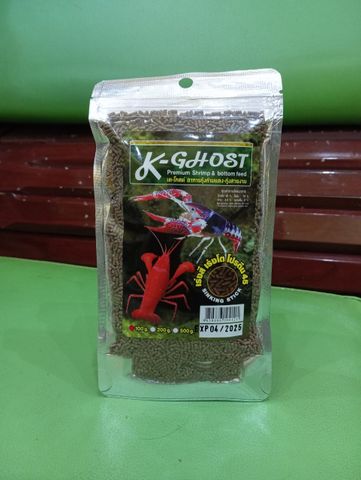 Thức Ăn Dinh Dưỡng Tôm Tép Cảnh K-Ghost 100g - Tăng Sức Đề Kháng, Cải Thiện Tiêu Hóa, Phát Triển Tối Ưu Cho Tép Cảnh Thái Lan