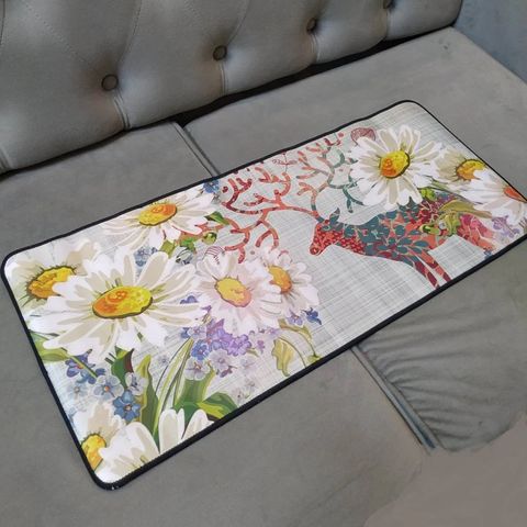 Miếng Lót Chuột Lớn Hươu Sắc Màu 26 - Pad Chống Nước 70x30cm, Đế Cao Su Chống Trượt, Bàn Di Chuột Cho Game Thủ