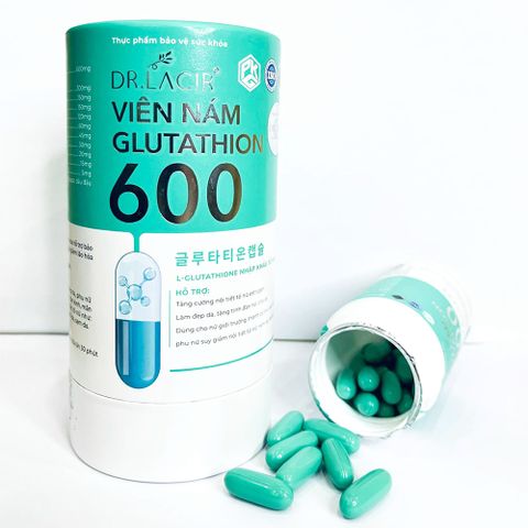 Viên uống trắng da Glutathione Plus Dr Lacir - Giúp làm trắng, giảm nám, bảo vệ da khỏe mạnh, sản phẩm chất lượng Việt Nam