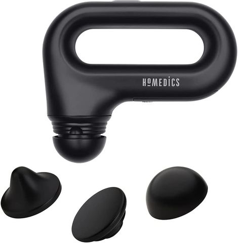 Súng Massage Cầm Tay HoMedics HHP-120 - Thiết Kế Nhỏ Gọn, 3 Đầu Massage, Giúp Thư Giãn Cơ Thể Mọi Lúc Mọi Nơi