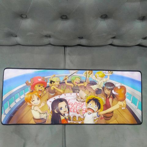 Tấm Lót Chuột One Piece 39 - Kích Cỡ Lớn 80x30cm, Chất Liệu Cao Su, Chống Nước, Chống Trầy, Phù Hợp Cho Game Thủ