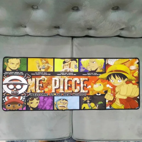 Tấm Lót Bàn Di Chuột One Piece 42 - Kích Cỡ Lớn 80x30cm, Dày 3mm, Cao Su Chống Trượt, Phụ Kiện Game Thủ
