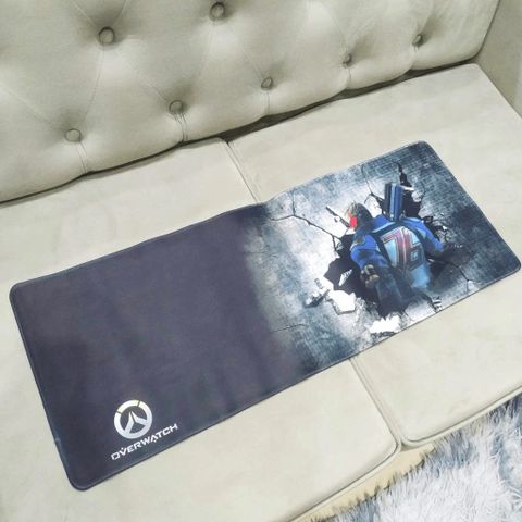 Miếng Lót Chuột Overwatch 76 Chống Nước, Pad Cỡ Lớn 80x30cm Dày 3mm - Hoàn Hảo cho Game Thủ và Máy Tính