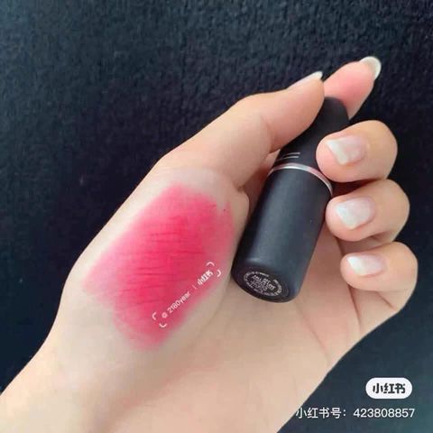 Son MAC 307 Fall In Love - Son Môi Hồng Dâu Cao Cấp, Chất Son Mềm Mịn, Độ Bền Màu Cao, Phù Hợp Mọi Kiểu Trang Điểm