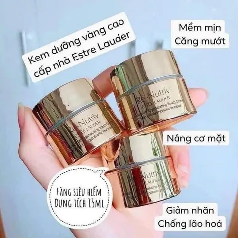 Kem Dưỡng Trẻ Hóa Da Estee Lauder Re-Nutriv Ultimate Lift 15ml Full Box - Giải Pháp Tái Tạo Da Săn Chắc, Sáng Mịn và Rạng Rỡ
