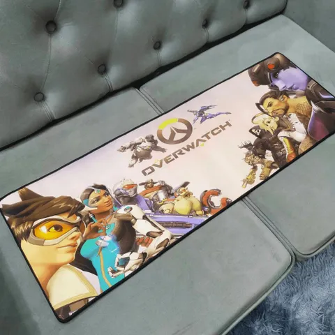 Tấm Lót Chuột Overwatch 10 - Kích Thước Lớn 90x30cm, Dày 3mm, Chống Nước và Chống Trầy, Phụ Kiện Gaming Chất Lượng Cao