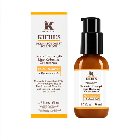 Serum Vitamin C Kiehl's Powerful-Strength 75ml - Giảm Nếp Nhăn, Làm Sáng Da - Mỹ Phẩm Dưỡng Da Chắc Chắn Từ Mỹ