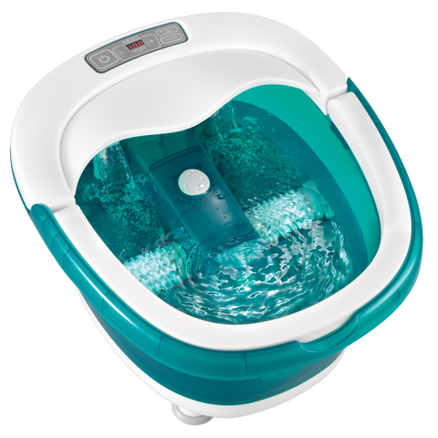 Bồn Ngâm Chân Massage HoMedics FB-650 - Con Lăn Xoay Tự Động, Nhiệt Độ Tùy Chỉnh, Giảm Căng Thẳng Tối Đa Từ Mỹ