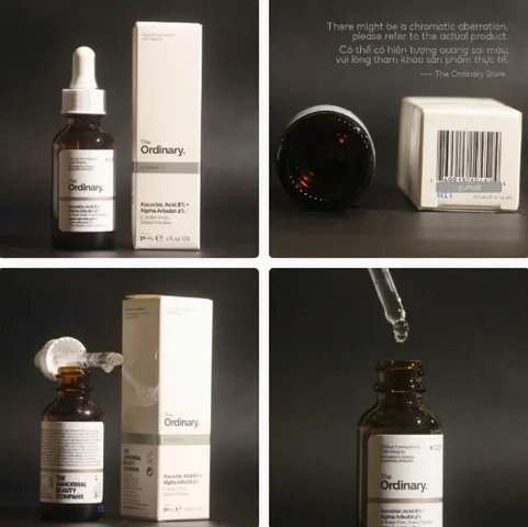 Tinh Chất The Ordinary - Ascorbic Acid 8% + Alpha Arbutin 2% 30ml