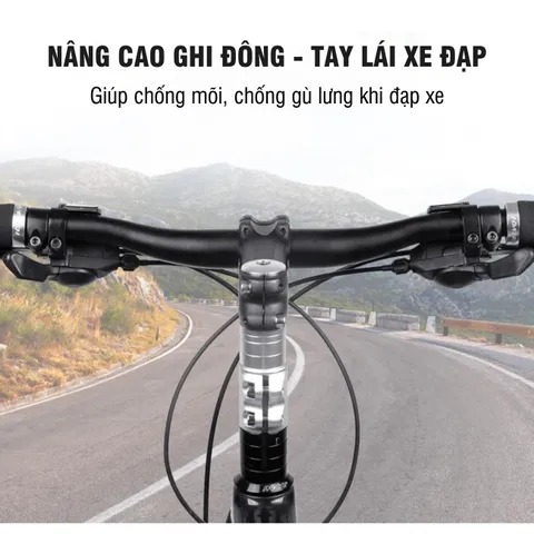 Bộ Nối Tăng Chiều Cao Ghi Đông Xe Đạp PÊ ĐAN Bằng Hợp Kim Nhôm - Tăng Cường Tư Thế Lái Thoải Mái, Phù Hợp Mọi Địa Hình