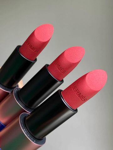 Son Hermes 81 Rouge Matte - Son Môi Đỏ Grenat Cao Cấp Phiên Bản Giới Hạn Thời Trang Chất Lượng 20g