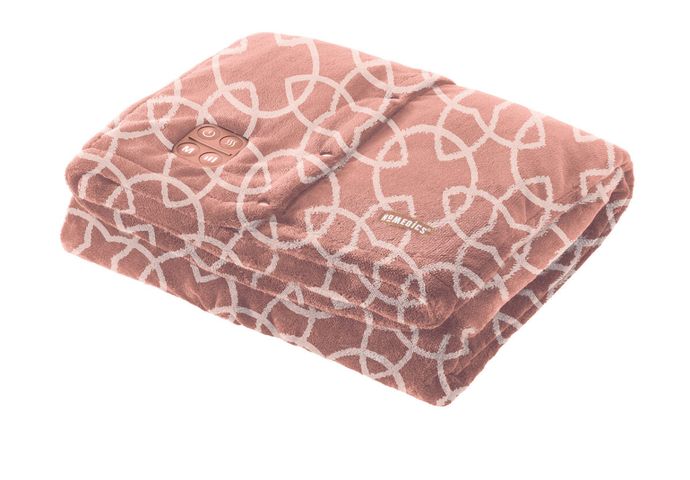 Áo choàng massage và làm ấm không dây HoMedics HCM-T210 - Thiết bị thư giãn cổ, vai, lưng tiện lợi có chức năng nhiệt và massage điều chỉnh.