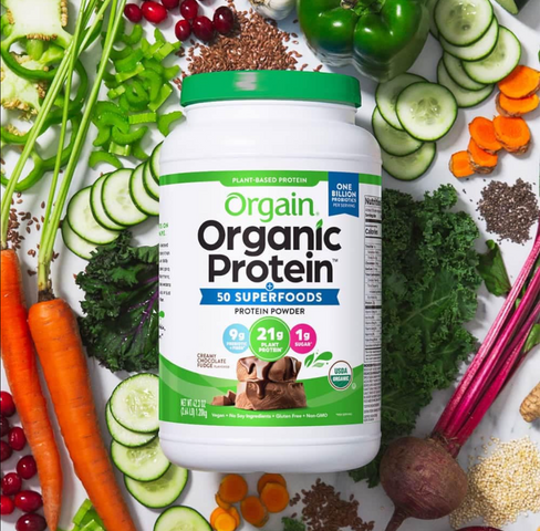Bột Protein Chocolate Orgain Organic Protein 1.20Kg