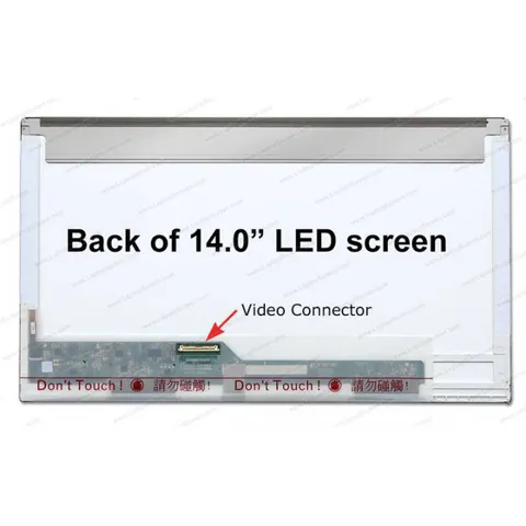 Màn Hình Laptop 14 Inch LED Thay Thế 40 Pin 1366x768 cho Dell HP Lenovo Toshiba LG Asus - Bảo Hành 12 Tháng