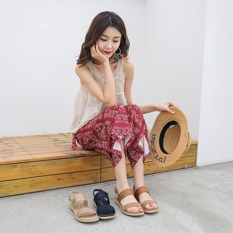 Sandal Nữ Siketu Đế Bằng Êm Nhẹ Sang Trọng - Giày Thời Trang Để Đi Làm, Đi Chơi - Phong Cách Âu Mỹ 2025