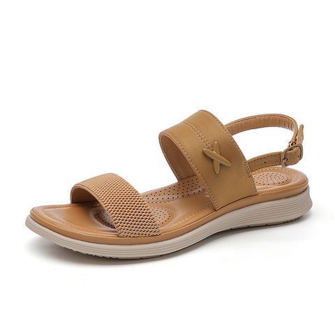 Sandal Nữ Siketu Đế Bằng Êm Nhẹ Sang Trọng - Giày Thời Trang Để Đi Làm, Đi Chơi - Phong Cách Âu Mỹ 2025