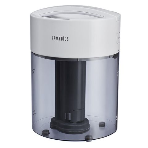 Máy tạo ẩm siêu âm Homedics UHE-CMTF45 với đèn UV-C diệt khuẩn, thiết kế hiện đại và công suất mạnh mẽ, giữ không gian trong lành và thoải mái