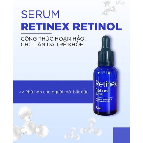 Serum Dưỡng Da RETINEX RETINOL Giúp Ngăn Ngừa Lão Hóa, Giảm Nám Tàn Nhang - 30ml