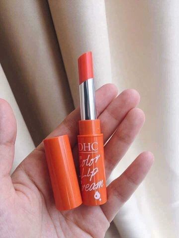Son Dưỡng Môi Dhc Color Lip Cream Red M7 1.5G - Màu Cam
