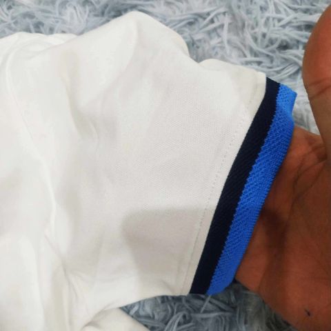Áo Polo Nam Cổ Bẻ Trắng - Chất Cotton Thoáng Khí, Thiết Kế Đơn Giản, Dáng Trẻ Trung, Thích Hợp Đi Làm và Đi Chơi