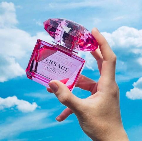 Nước Hoa Nhí - Versace Bright Crystal Absolu Edp 5ml Hồng Đậm - Hương Thơm Quyến Rũ, Sang Trọng Cho Phái Đẹp