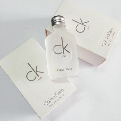Nước Hoa Nhí Calvin Klein CK One Unisex EDT 15ml - Hương Thơm Độc Đáo, Sang Trọng, Dễ Dàng Mang Theo