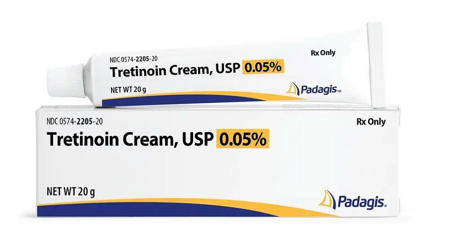 Tre Padagis Perrigo 0.05% USP Cream Mỹ 20g Kem Giảm Mụn Cải Thiện Lão Hóa Và Sắc Tố Da