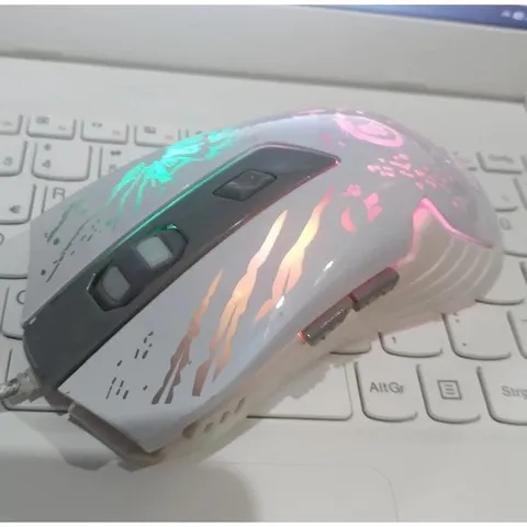 Chuột Chơi Game Có Dây A905 LED RGB - Độ Nhạy 2400dpi, Chính Xác Cao, Thiết Kế Ergonomic Cho Máy Tính, Laptop