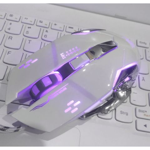 Chuột Gaming OYE X700 Cao Cấp 2400DPI 7D Có Led - Thiết Kế Ergonomics, Phần Mềm Macro Chuyên Dụng Cho Game Thủ