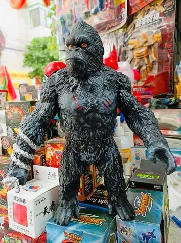 Mô Hình Nhân Vật King Kong 27cm - Đồ Chơi Sinh Động Cho Trẻ Em, Sưu Tầm Phim Ảnh, Nhiều Màu Sắc Hấp Dẫn