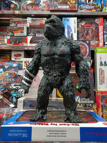 Mô Hình Nhân Vật King Kong Gorilla Cao 37cm - Đồ Chơi Kích Thích Trí Tưởng Tượng Cho Trẻ Em
